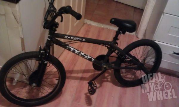 x rated bmx bike