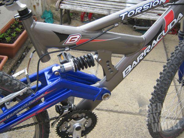 barracuda mountain bike full suspension